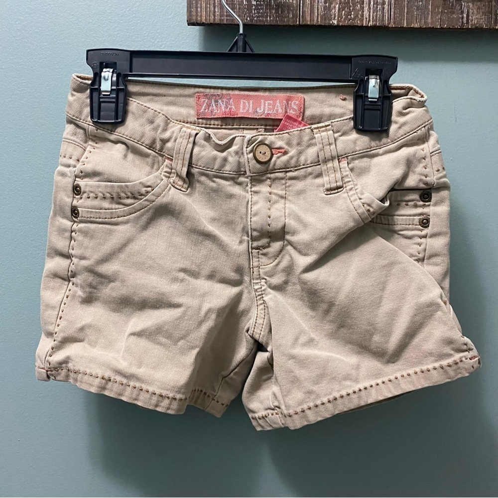 ZANA Di Jeans size 10 shirts khaki